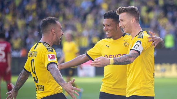 Paco Alcacer,Jadon Sancho,Marco Reus