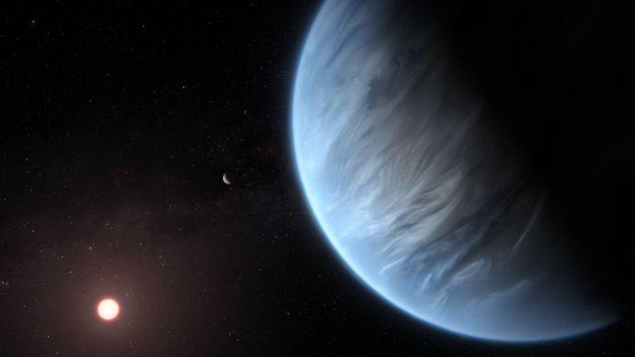 Cientistas descobrem água na atmosfera de exoplaneta a 110 anos-luz da Terra - 1