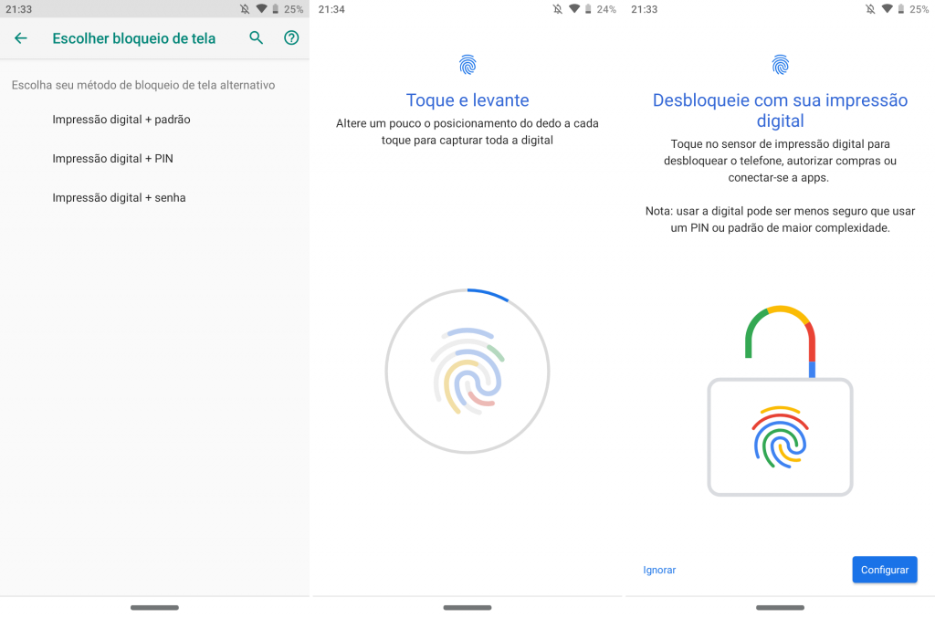 Como colocar senha no celular Android (PIN, desenho, biometria e facial) - 5