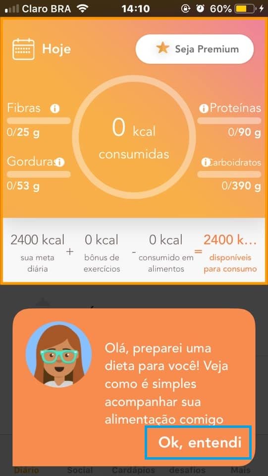 Como usar o app TecnoNutri para auxiliar em sua dieta - 7
