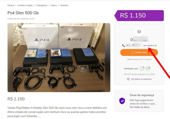 Golpistas estão tentando clonar WhatsApp de vendedores da OLX - 2