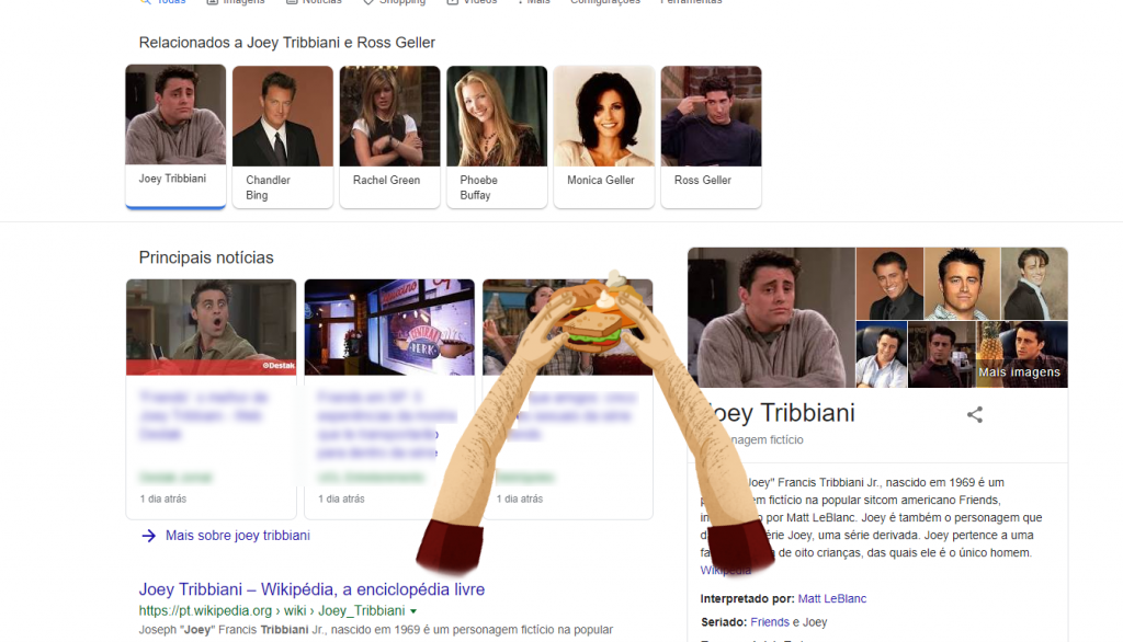 Google lança easter eggs de Friends no mecanismo de buscas - 6