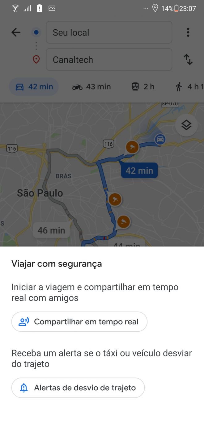 Google Maps inaugura navegação para motos e funções de segurança de trajeto - 4