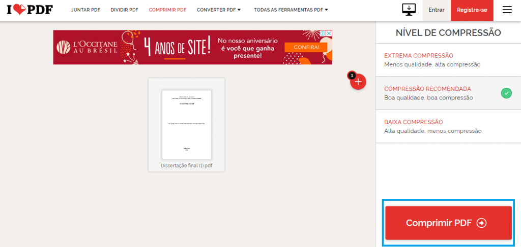 iLovePDF: conheça o site que permite converter seu PDF para vários arquivos - 7