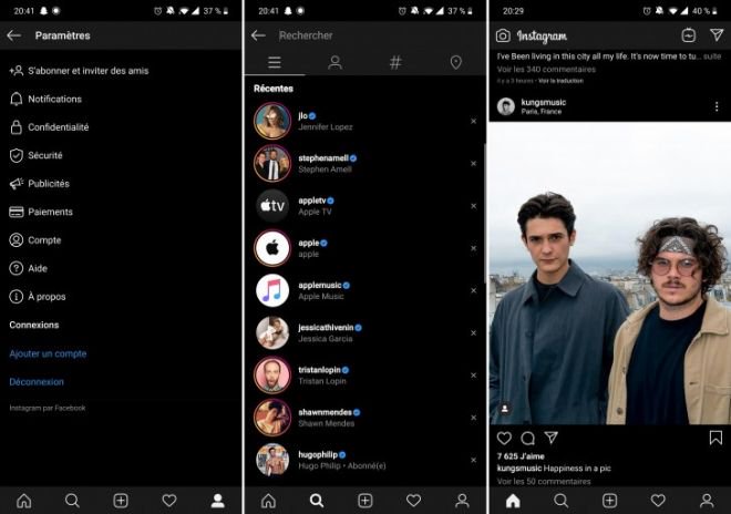 Instagram está testando modo escuro no app para Android - 2