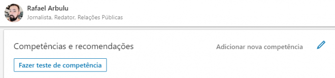 LinkedIn está testando função que permite avaliar capacidades do profissional - 2