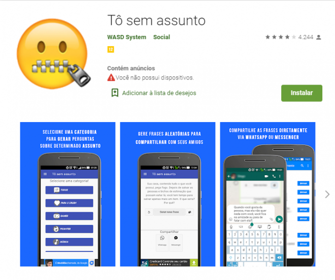 Não sabe como puxar assunto nas redes? Confira alguns apps que podem ajudar - 3