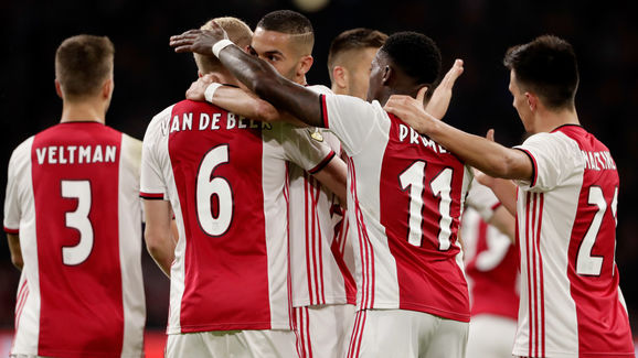 Donny Van De Beek,Hakim Ziyech,Joel Veltman,Lisandro Martinez
