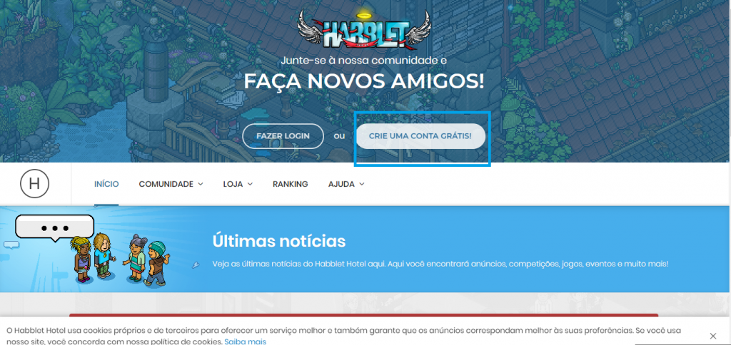 Saiba como criar a sua conta no Habblet e conheça truques para o jogo - 2