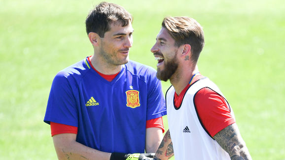 Sergio Ramos,Iker Casillas