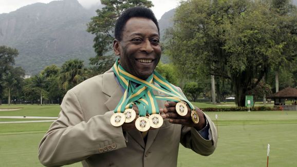 Brazilian football legend Edson Arantes