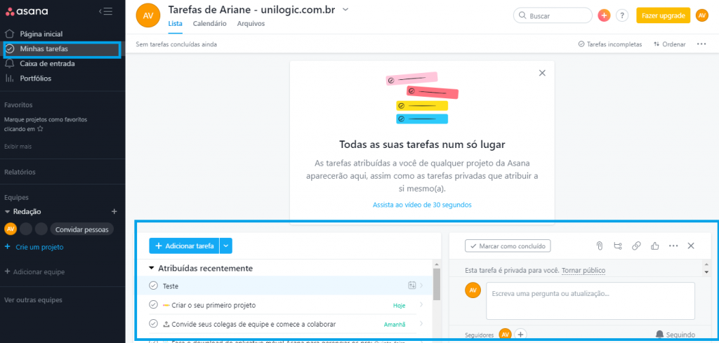 Asana: saiba como usar o gerenciador de tarefas para se organizar - 11