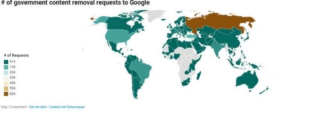 Brasil aparece como um dos dez países que mais censura a internet no mundo - 3