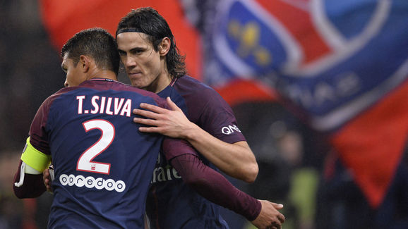 Thiago Silva,Edinson Cavani