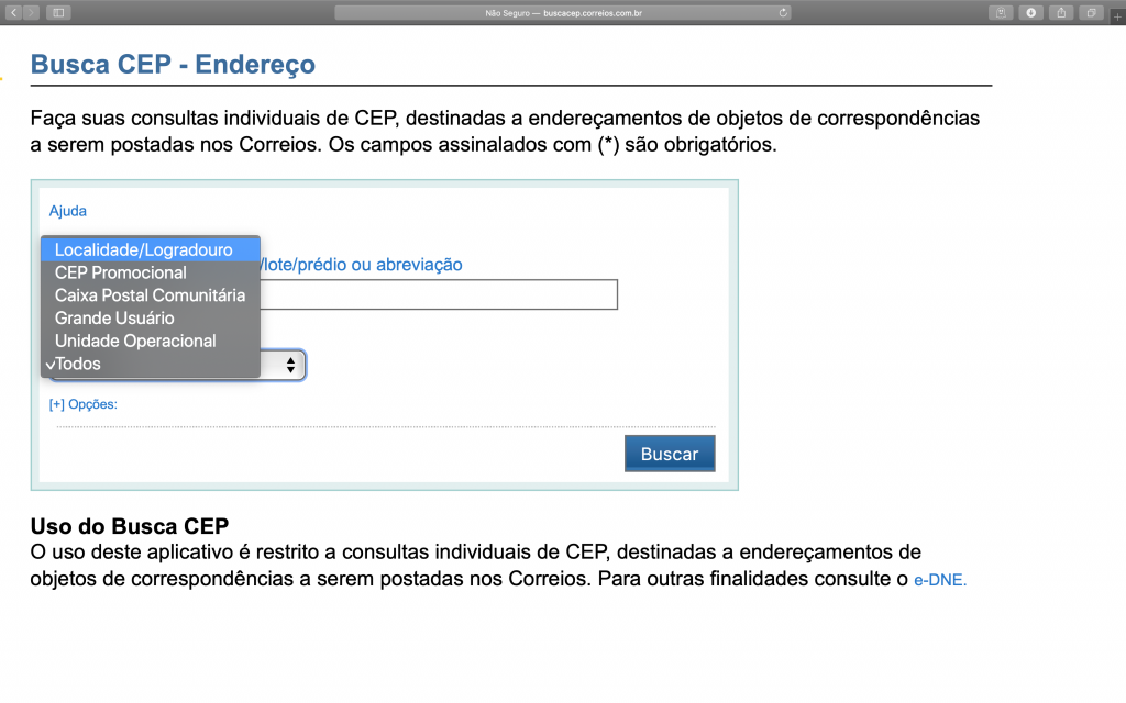 Como consultar um CEP no site dos Correios e no Google - 5