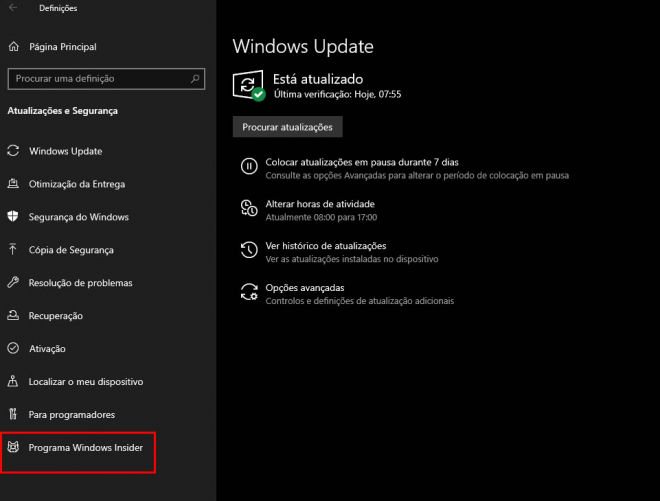 Como testar as novidades da atualização de novembro do Windows 10? - 3