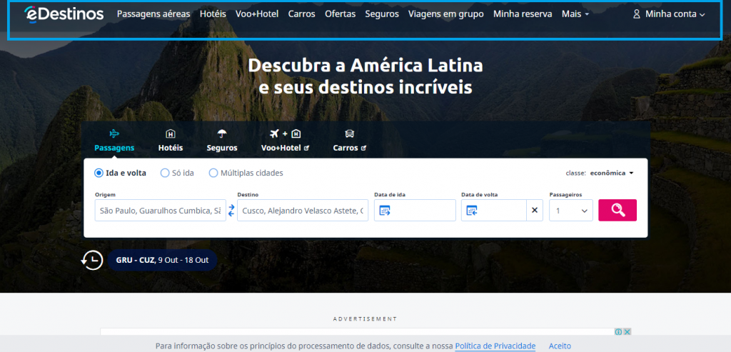 Como usar o eDestinos, plataforma para encontrar passagens aéreas mais baratas - 10