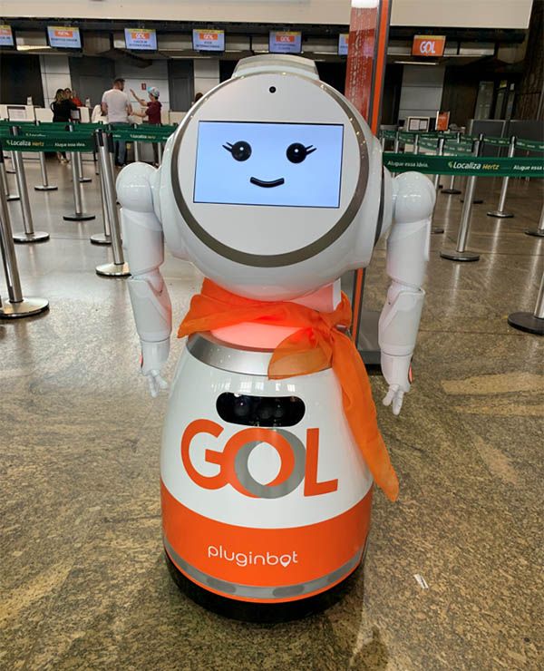 Companhia aérea usa robô real em testes de atendimento no aeroporto de Guarulhos - 2