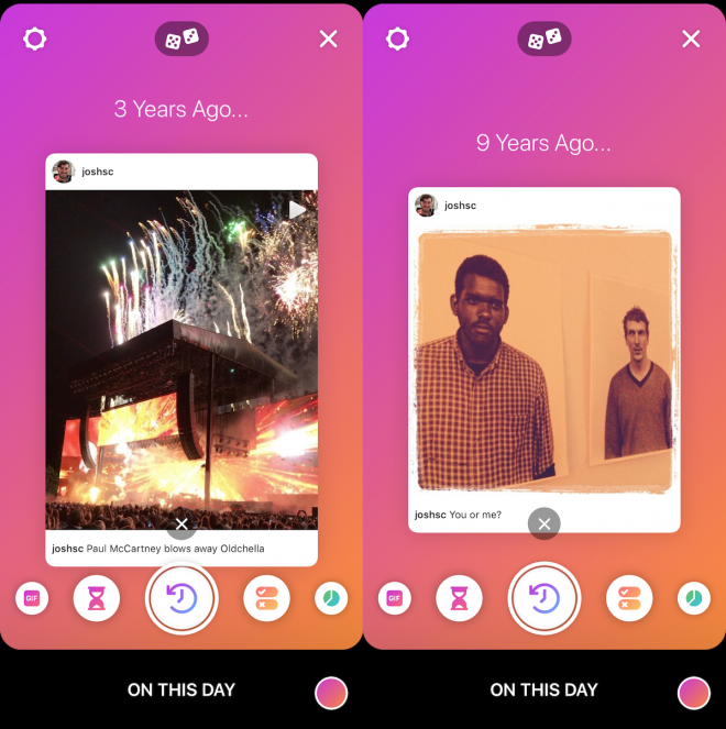 De olho nos nostálgicos, Instagram lança seu recurso