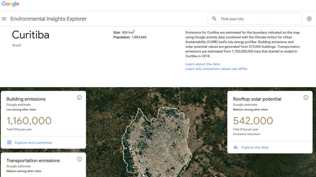 Ferramenta do Google que calcula níveis de emissão de carbono chega ao Brasil - 2
