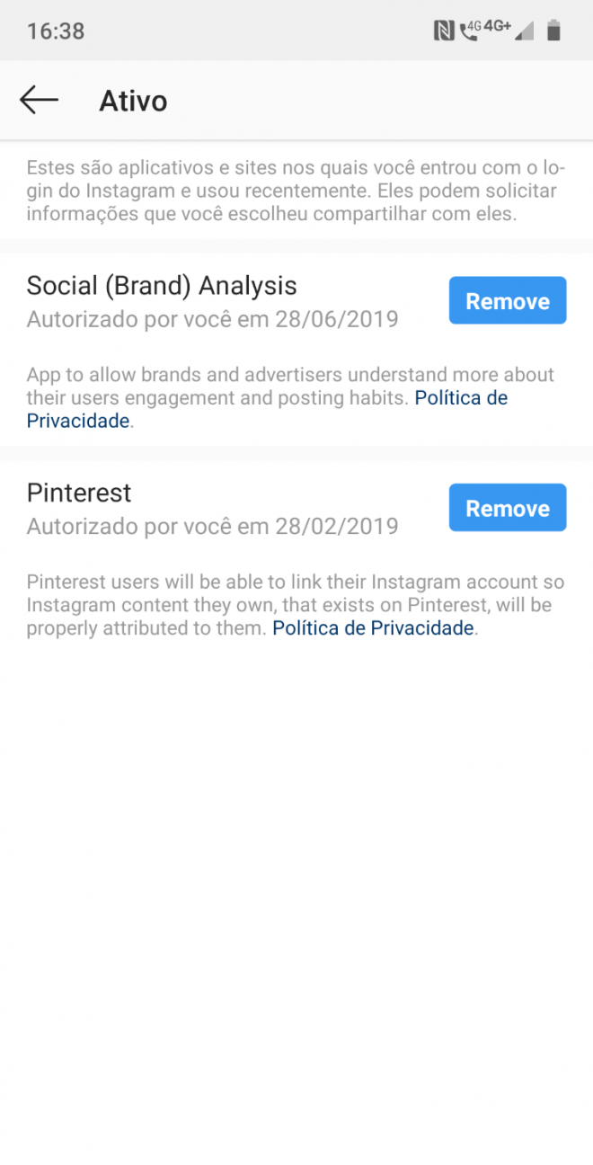 Instagram oferece mais controle sobre dados compartilhados com terceiros - 3