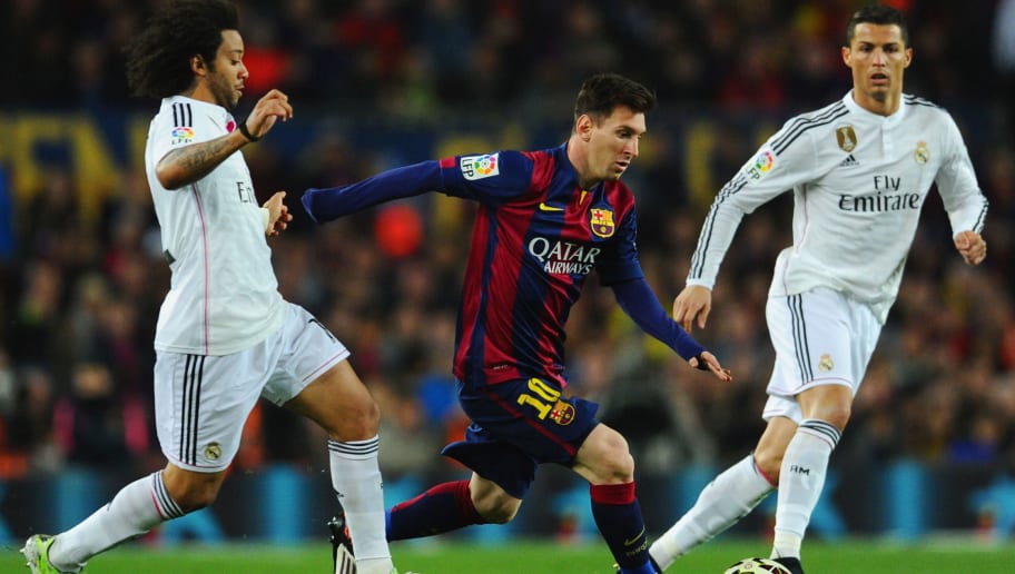 Marcelo brinca sobre Messi e CR7: 