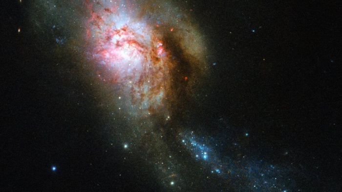 Medusa espacial: Hubble captura imagem incrível de fusão de galáxias - 2