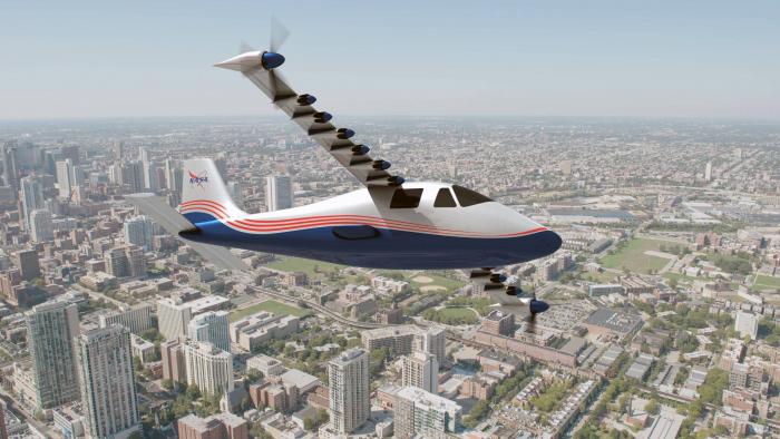 NASA inicia testes de seu avião totalmente elétrico - 1