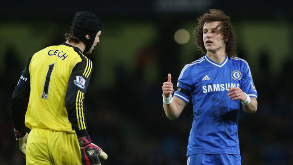 David Luiz,Petr Cech