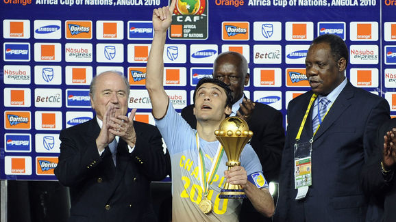 Kamel Ahmed Hassan (C) Captain of Egypt