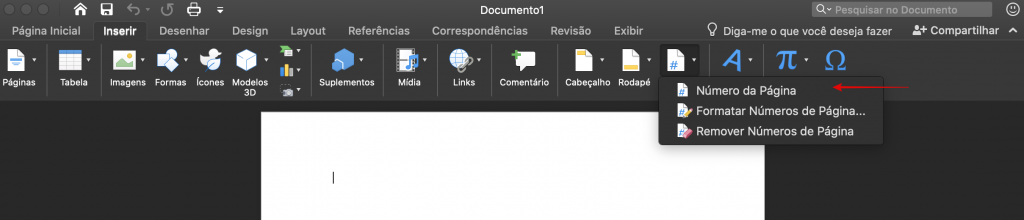 Saiba como numerar páginas no Word - 2