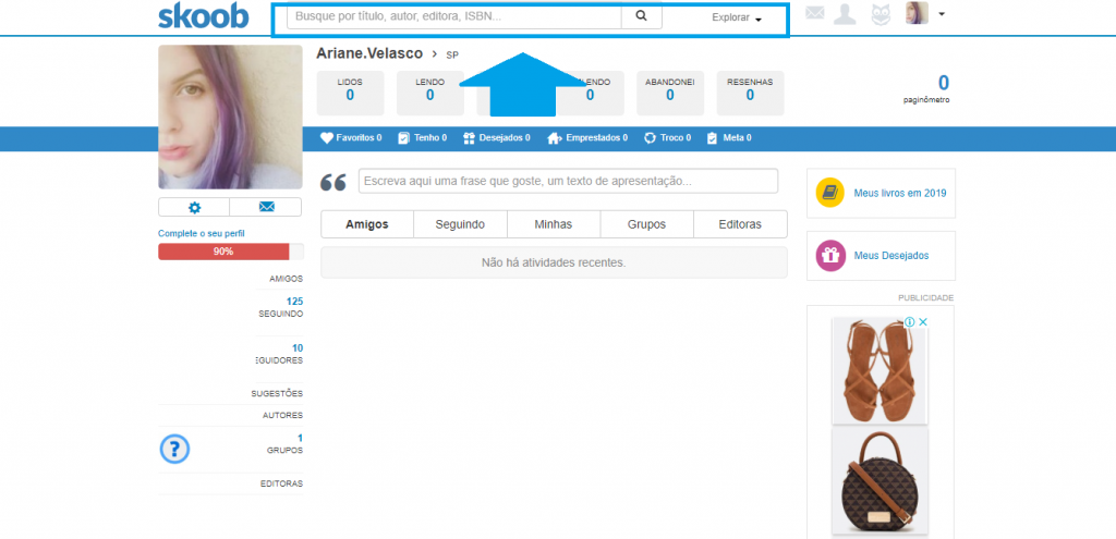 Saiba como usar o Skoob, rede social para leitores - 8