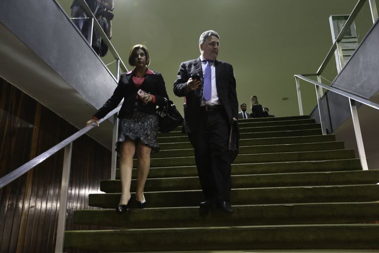 Brasília - Anthony Garotinho, acompanhado de sua esposa, Rosinha, esteve na Câmara esta tarde. (Fabio Rodrigues Pozzebom/Agência Brasil)