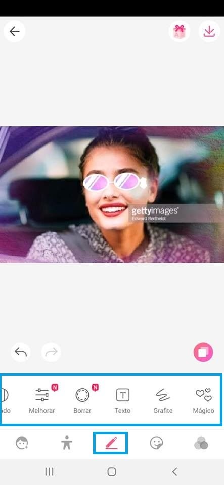 Sweet Selfie: Saiba como editar suas fotos no aplicativo - 5