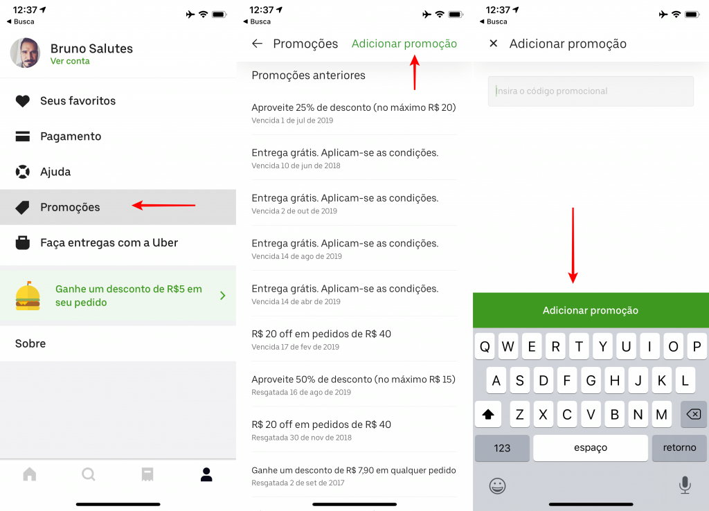 Uber Eats: Saiba como usar um cupom de desconto - 2