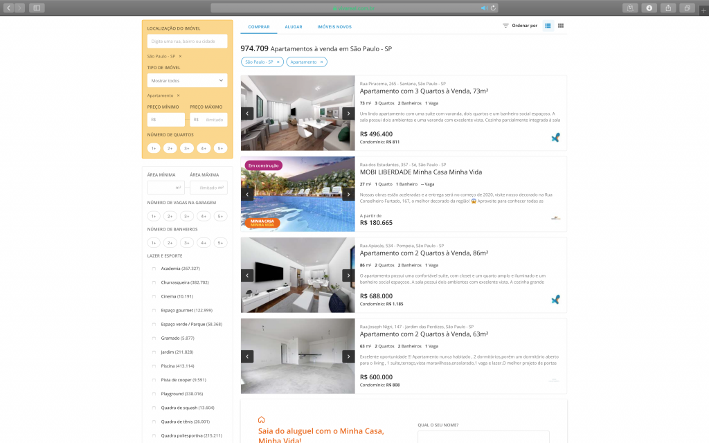VivaReal | Como usar a plataforma para alugar ou comprar um imóvel - 4