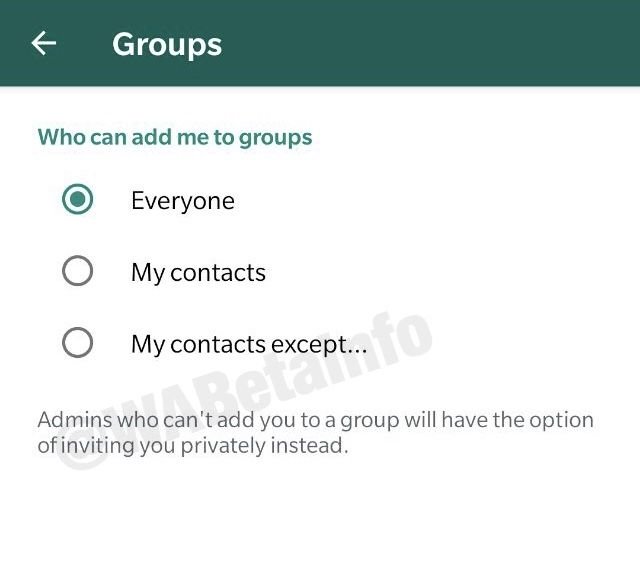 WhatsApp finalmente libera opção para impedir adição em grupos sem consentimento - 2