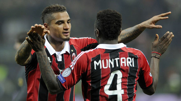 Kevin Prince Boateng,Sulley Muntari