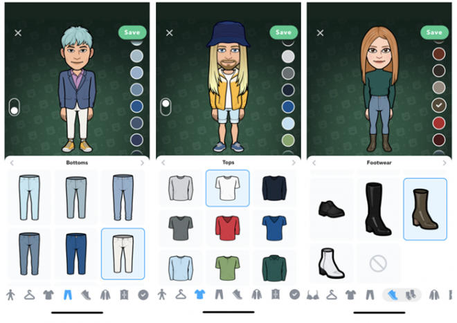 Bitmoji ganha novas formas de personalizar seus avatares - 3