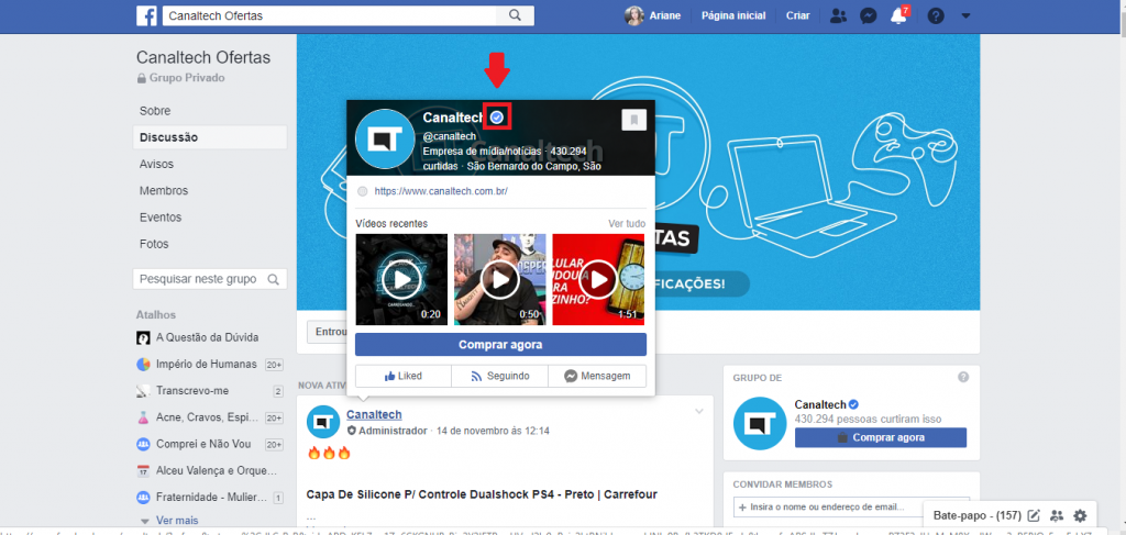 Black Friday: encontre promoções incríveis no grupo de Facebook do Canaltech! - 4