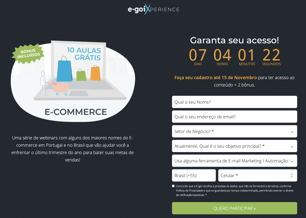 Evento online e grátis da E-goi oferece 10 videoaulas sobre e-commerce - 2