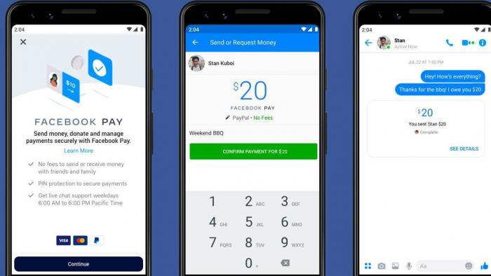 Facebook Pay: pagamentos via WhatsApp, Instagram e Messenger já existem nos EUA - 1