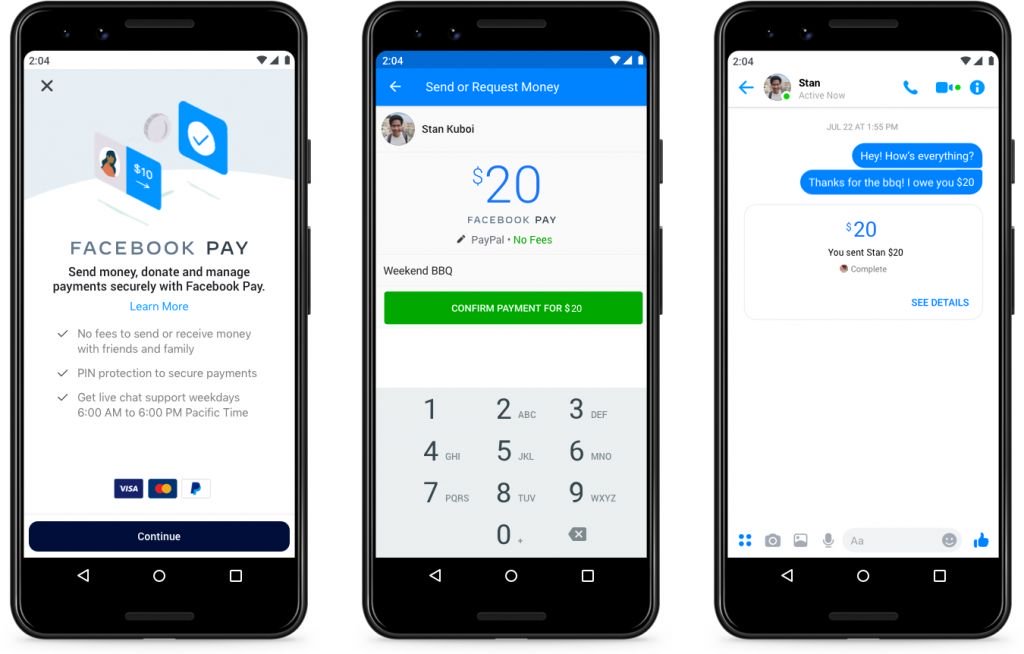 Facebook Pay: pagamentos via WhatsApp, Instagram e Messenger já existem nos EUA - 2