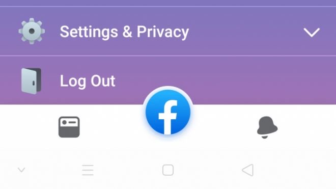 Facebook testa nova interface para o menu da versão mobile - 2