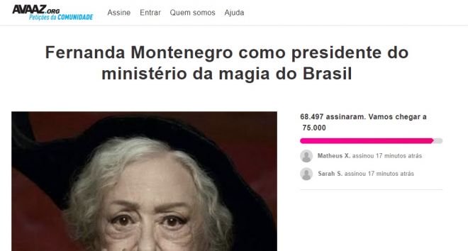 Fãs querem Fernanda Montenegro como Ministra da Magia em Animais Fantásticos 3 - 2