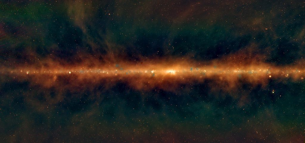 Foto mostra como veríamos a Via Láctea se enxergássemos ondas de rádio - 2