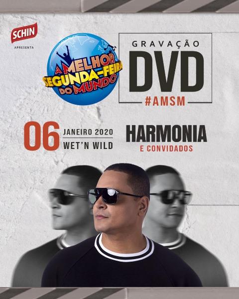 Harmonia grava álbum e DVD do projeto A Melhor Segunda-Feira do Mundo - 2