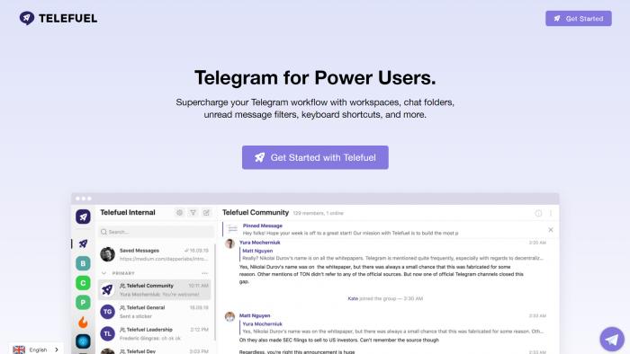 Telefuel expande funcionalidades do Telegram 