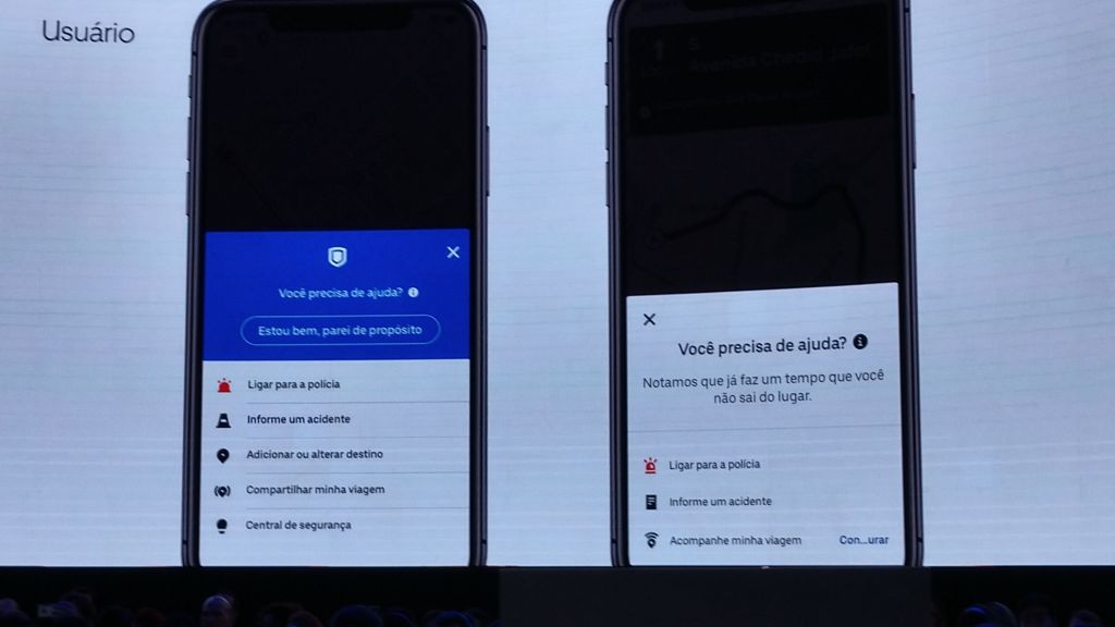 Uber amplia recursos de segurança com gravação de áudio e 