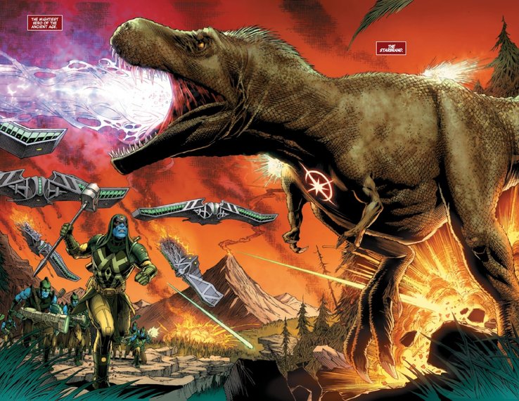 Você sabia? Primeiro super-herói da Marvel foi um dinossauro - 3